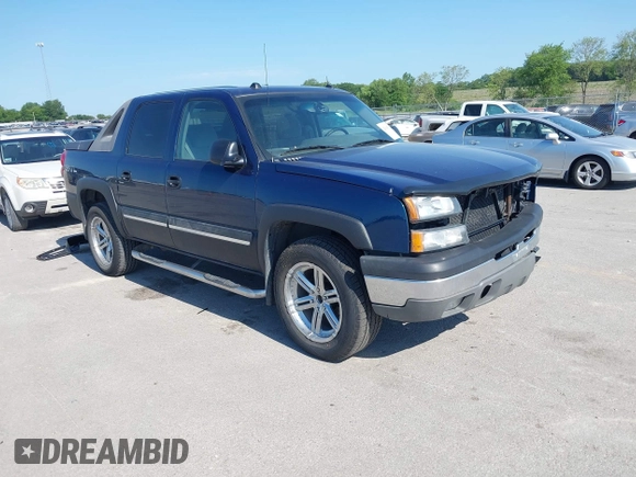 2005 Chevrolet Avalanche Z71 with VIN 3GNEK12Z95G177934, listed as a IAAI auction lot 42645320 with 195,523 mi miles and . Bid and sale history available at DreamBid. Image 1.