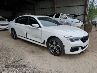 2017 BMW 7 Series 750i with VIN WBA7F0C5XHGM21437, listed as a Copart auction lot 55671543 with 65,085 mi miles. Bid and sale history available at carsss.com. Image 4.