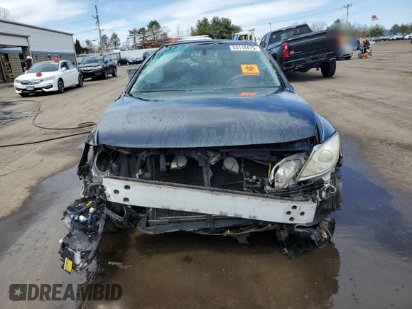 2009 Lexus GS 350 with VIN JTHCE96S590023491, listed as a Copart auction lot 53118475 with 0 mi miles and Salvage Title. Bid and sale history available at carsss.com. Image 5.