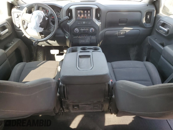 2022 Chevrolet Silverado 1500 Custom Trail Boss with VIN 3GCPDCED1NG620908, listed as a Copart auction lot 74954494 with 76,529 mi miles and Salvage Title. Bid and sale history available at DreamBid. Image 8.