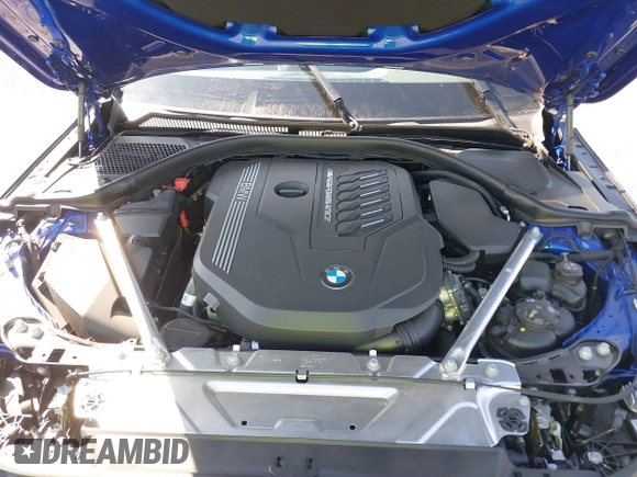 2024 BMW 4 Series M440i with VIN WBA53AT0XRCP24298, listed as a IAAI auction lot 41648187 with Not Provided miles and . Bid and sale history available at carsss.com. Image 10.
