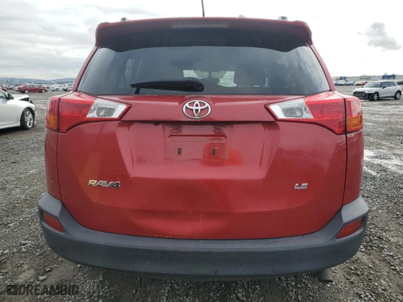 2014 Toyota RAV4 LE with VIN JTMZFREV8EJ002627, listed as a Copart auction lot 51295145 with 86,828 mi miles and Salvage Title. Bid and sale history available at carsss.com. Image 6.
