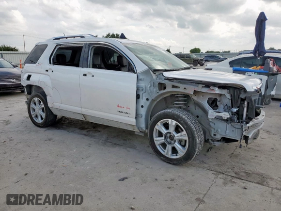 2017 GMC Terrain SLT z VIN 2GKFLPE36H6106103, wystawiony jako Copart lot #59215955 z przebiegiem 190 870 mil mil oraz Szkoda całkowita • Salvage title. Historia ofert i sprzedaży dostępna na DreamBid. Obrazek 4.