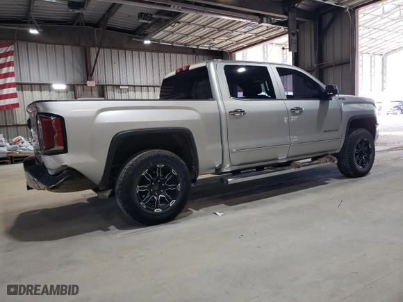 2018 GMC Sierra 1500 SLT with VIN 3GTU2NEC0JG321643, listed as a Copart auction lot 48159265 with 183,777 mi miles and Salvage Title. Bid and sale history available at carsss.com. Image 3.