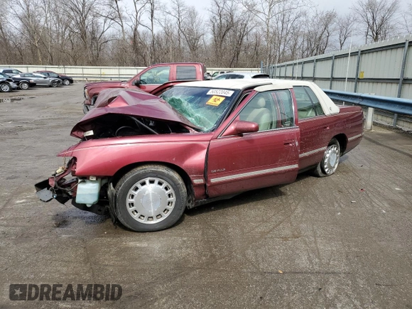 1999 Cadillac DeVille z VIN 1G6KD54Y8XU761956, wystawiony jako Copart lot #50522045 z przebiegiem Nie podano mil oraz Szkody całkowita. Historia ofert i sprzedaży dostępna na DreamBid. Obrazek 1.
