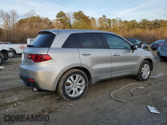 2010 Acura RDX with VIN 5J8TB1H27AA007933, listed as a Copart auction lot 42808505 with 100,903 mi miles and Salvage Title. Bid and sale history available at carsss.com. Image 3.