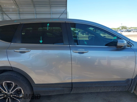 2020 Honda CR-V EX-L z VIN 2HKRW2H8XLH687314, wystawiony jako IAAI lot #41955562 z przebiegiem 54 336 mil mil oraz . Historia ofert i sprzedaży dostępna na DreamBid. Obrazek 13.