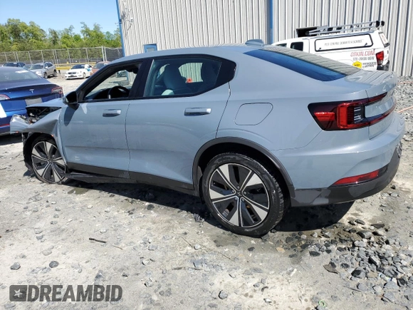 2023 Polestar 2 z VIN YSMED3KA5PL131679, wystawiony jako Copart lot #54813885 z przebiegiem 23 960 mil mil oraz Tytuł czysty. Historia ofert i sprzedaży dostępna na DreamBid. Obrazek 2.