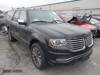 2016 Lincoln Navigator L with VIN 5LMJJ3HT9GEL03012, listed as a IAAI auction lot 41837977 with 169,109 mi miles. Bid and sale history available at carsss.com. Image 1.