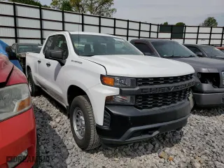 2019 Chevrolet Silverado 1500 Work Truck with VIN 1GCRYAEH6KZ276556, listed as a Copart auction lot 53028855 with 56,036 mi miles and Salvage Title. Bid and sale history available at carsss.com. Image 4.