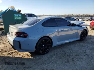 2024 BMW M2 with VIN 3MF13DM08R8E00417, listed as a Copart auction lot 41629035 with 13,904 mi miles and Non Repairable. Bid and sale history available at carsss.com. Image 3.
