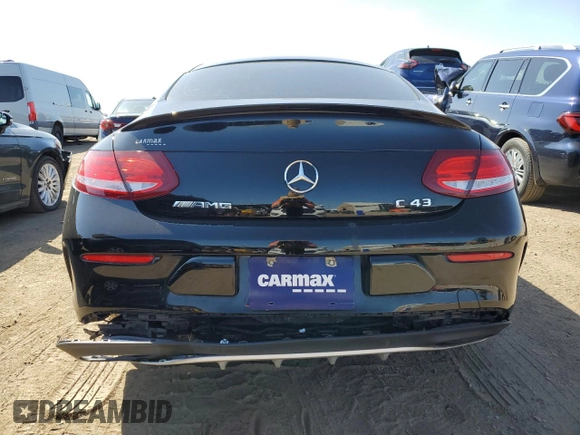 2017 Mercedes-Benz C 43 AMG with VIN WDDWJ6EB4HF539479, listed as a Copart auction lot 52862275 with 80,406 mi miles and Clean Title. Bid and sale history available at carsss.com. Image 6.