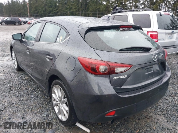 2016 Mazda 3 S Grand Touring z VIN JM1BM1N37G1351062, wystawiony jako IAAI lot #41573775 z przebiegiem 68 634 mil mil oraz . Historia ofert i sprzedaży dostępna na DreamBid. Obrazek 3.