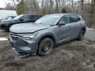 2022 Buick Envision Essence with VIN LRBFZPR45ND029796, listed as a Copart auction lot 51511415 with 56,169 mi miles and Salvage Title. Bid and sale history available at carsss.com. Image 1.