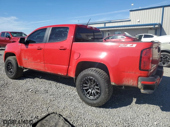 2018 Chevrolet Colorado 4WD Z71 with VIN 1GCPTDE10J1155254, listed as a Copart auction lot 46820835 with 107,199 mi miles and Salvage Title. Bid and sale history available at carsss.com. Image 2.
