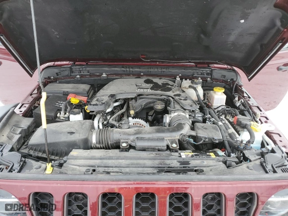 2021 Jeep Gladiator Rubicon with VIN 1C6JJTBG9ML518410, listed as a Copart auction lot 88878345 with 7,658 mi miles and Salvage Title. Bid and sale history available at carsss.com. Image 12.