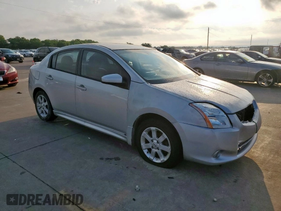 2012 Nissan Sentra S with VIN 3N1AB6AP0CL706912, listed as a Copart auction lot 59206165 with 145,906 mi miles and Salvage title. Bid and sale history available at DreamBid. Image 4.