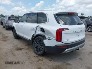 2022 Kia Telluride SX with VIN 5XYP54HC7NG219318, listed as a IAAI auction lot 42449492 with 25,574 mi miles and . Bid and sale history available at DreamBid. Image 3.