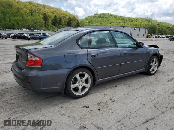 2009 Subaru Legacy Limited with VIN 4S3BL626397221925, listed as a Copart auction lot 55661165 with 204,910 mi miles and Salvage title. Bid and sale history available at DreamBid. Image 3.