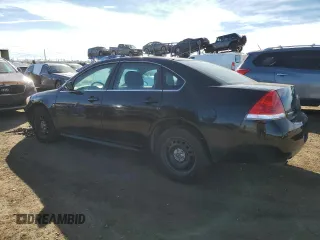 2013 Chevrolet Impala Police with VIN 2G1WD5E35D1124606, listed as a Copart auction lot 46592235 with 76,359 mi miles and Salvage Title. Bid and sale history available at carsss.com. Image 2.