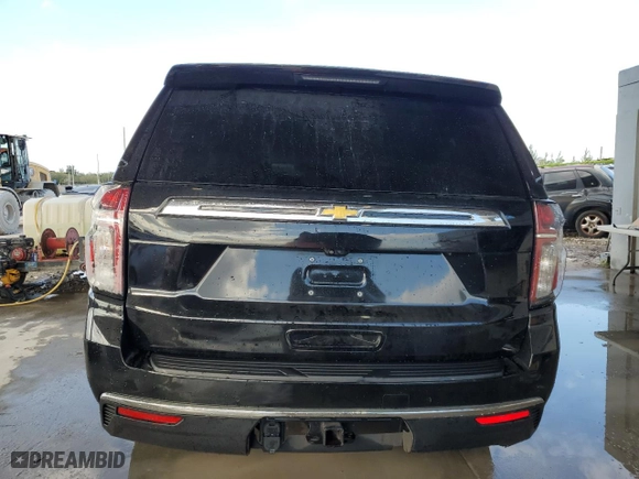 2021 Chevrolet Tahoe Commercial with VIN 1GNSCLED5MR291598, listed as a Copart auction lot 42577355 with 0 mi miles and Non Repairable. Bid and sale history available at carsss.com. Image 6.