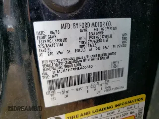2017 Ford Expedition Max XLT z VIN 1FMJK1HT0HEA05860, wystawiony jako Copart lot #58889665 z przebiegiem 236 009 mil mil oraz Szkoda całkowita • Salvage title. Historia ofert i sprzedaży dostępna na DreamBid. Obrazek 13.
