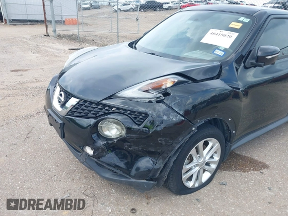 2016 Nissan Juke S with VIN JN8AF5MR5GT609493, listed as a IAAI auction lot 40415020 with 84,545 mi miles. Bid and sale history available at carsss.com. Image 6.