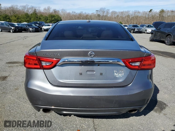 2016 Nissan Maxima S with VIN 1N4AA6AP4GC380930, listed as a Copart auction lot 50172465 with 152,396 mi miles and Salvage Title. Bid and sale history available at DreamBid. Image 6.