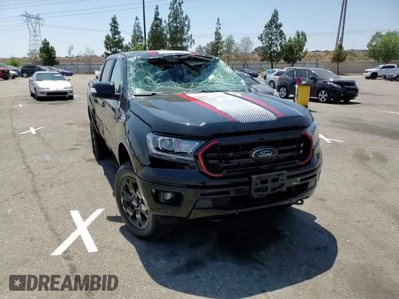 2021 Ford Ranger XL with VIN 1FTER4FH5MLE06070, listed as a Copart auction lot 60310393 with 12,872 mi miles and . Bid and sale history available at DreamBid. Image 10.