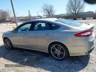 2015 Ford Fusion Titanium with VIN 3FA6P0D91FR236699, listed as a IAAI auction lot 41977478 with 203,394 mi miles. Bid and sale history available at carsss.com. Image 14.
