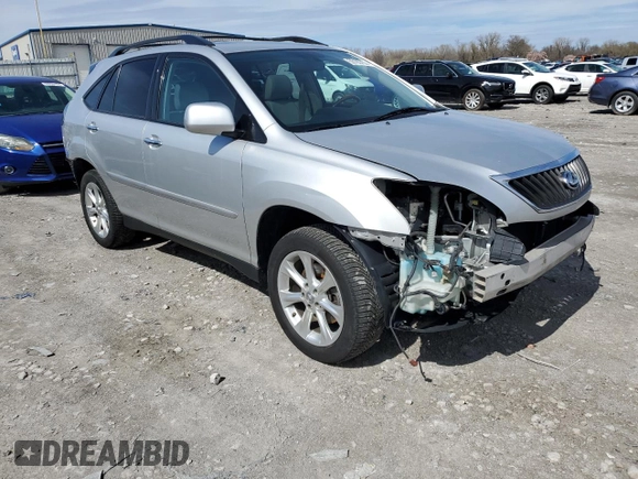 2009 Lexus RX 350 with VIN 2T2HK31U79C113863, listed as a Copart auction lot 50185735 with 127,593 mi miles and Salvage Title. Bid and sale history available at DreamBid. Image 4.