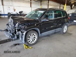 2015 Volkswagen Tiguan SE z VIN WVGBV7AX6FW102628, wystawiony jako Copart lot #51842745 z przebiegiem 90 297 mil mil oraz Tytuł czysty. Historia ofert i sprzedaży dostępna na DreamBid. Obrazek 1.