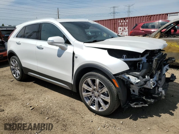 2020 Cadillac XT4 AWD Premium Luxury with VIN 1GYFZDR44LF143798, listed as a Copart auction lot 56134875 with 31,365 mi miles and Salvage title. Bid and sale history available at DreamBid. Image 4.