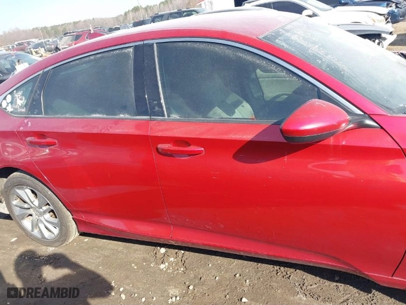 2018 Honda Accord Sedan LX 1.5T with VIN 1HGCV1F14JA017661, listed as a IAAI auction lot 41649632 with 102,351 mi miles. Bid and sale history available at carsss.com. Image 13.