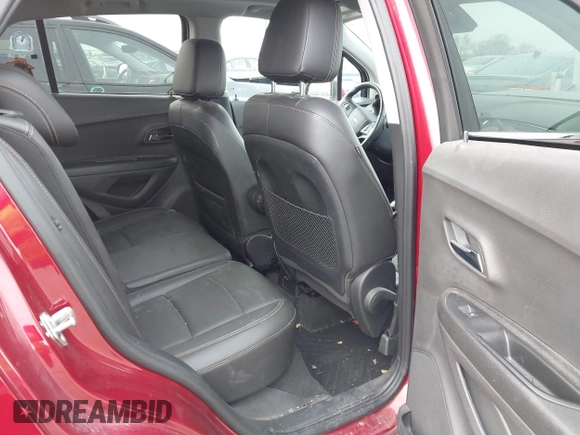 2018 Chevrolet Trax Premier with VIN 3GNCJRSBXJL245395, listed as a IAAI auction lot 41261014 with 27,306 mi miles. Bid and sale history available at carsss.com. Image 8.