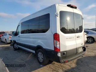 2024 Ford Transit Passenger XL with VIN 1FBAX2C85RKA76767, listed as a Copart auction lot 87883825 with Not Provided miles and Salvage Title. Bid and sale history available at carsss.com. Image 2.