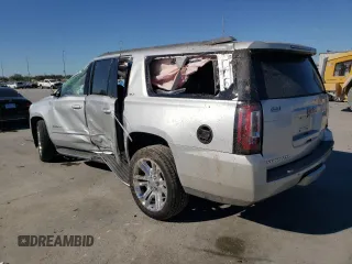 2019 GMC Yukon XL SLT with VIN 1GKS1GKC5KR409622, listed as a Copart auction lot 85703104 with 0 mi miles and Salvage Title. Bid and sale history available at carsss.com. Image 2.