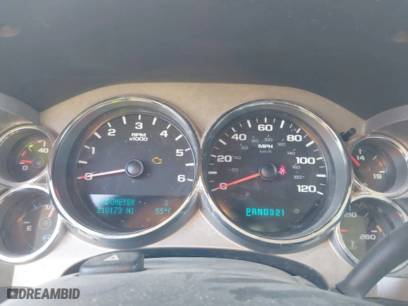 2009 Chevrolet Silverado 1500 LT with VIN 1GCEK29029Z296906, listed as a IAAI auction lot 41769935 with 210,173 mi miles. Bid and sale history available at carsss.com. Image 7.