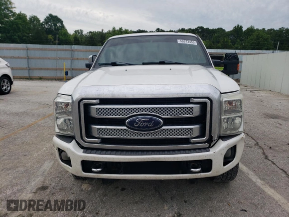 2015 Ford F-250 Lariat with VIN 1FT7W2BT5FEA55975, listed as a Copart auction lot 58673455 with 126,119 mi miles and Salvage title. Bid and sale history available at DreamBid. Image 5.