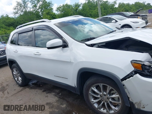 2021 Jeep Cherokee Latitude Lux with VIN 1C4PJLMXXMD239400, listed as a IAAI auction lot 42156023 with 80,304 mi miles and . Bid and sale history available at DreamBid. Image 13.