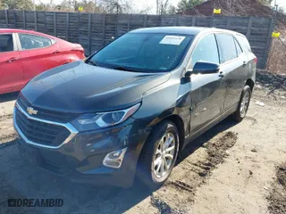 2019 Chevrolet Equinox LT with VIN 2GNAXUEV2K6187285, listed as a IAAI auction lot 41807538 with 205,098 mi miles. Bid and sale history available at carsss.com. Image 2.