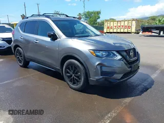 2018 Nissan Rogue S with VIN 5N1AT2MT3JC722117, listed as a IAAI auction lot 41829055 with 62,179 mi miles and . Bid and sale history available at carsss.com. Image 1.