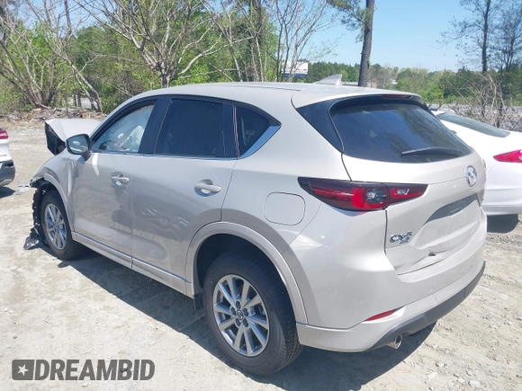 2025 Mazda CX-5 2.5 S Select Package with VIN JM3KFBBL8S0585463, listed as a IAAI auction lot 41998002 with 10,018 mi miles. Bid and sale history available at carsss.com. Image 3.