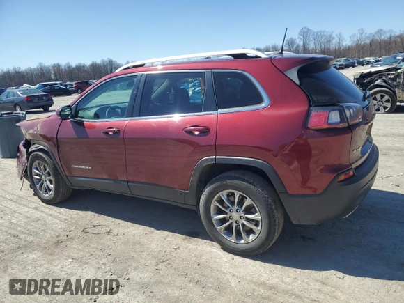 2020 Jeep Cherokee Latitude Plus z VIN 1C4PJMLX9LD505933, wystawiony jako Copart lot #50607275 z przebiegiem 100 309 mil mil oraz Szkoda całkowita • Salvage title. Historia ofert i sprzedaży dostępna na DreamBid. Obrazek 2.