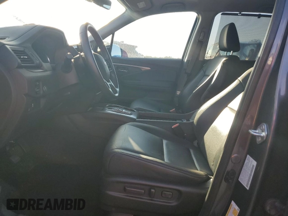 2022 Honda Pilot Special Edition with VIN 5FNYF5H27NB001160, listed as a Copart auction lot 75033674 with Not Provided miles and Salvage Title. Bid and sale history available at DreamBid. Image 7.