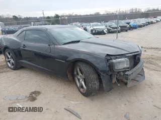 2013 Chevrolet Camaro LT with VIN 2G1FC1E3XD9159588, listed as a IAAI auction lot 41496364 with 149,813 mi miles. Bid and sale history available at carsss.com. Image 1.