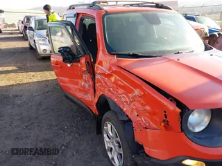 2015 Jeep Renegade Latitude with VIN ZACCJBBT2FPB22309, listed as a IAAI auction lot 41451716 with 93,027 mi miles and . Bid and sale history available at DreamBid. Image 6.