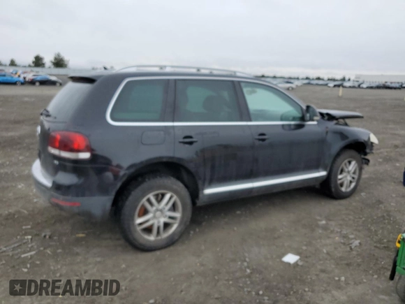 2008 Volkswagen Touareg V6 z VIN WVGLE77L28D026719, wystawiony jako Copart lot #48539225 z przebiegiem Nie podano mil oraz Szkoda całkowita • Salvage title. Historia ofert i sprzedaży dostępna na DreamBid. Obrazek 3.