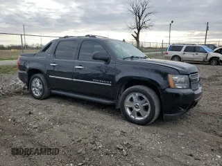 2009 Chevrolet Avalanche LTZ with VIN 3GNFK32049G172308, listed as a Copart auction lot 54840355 with 253,982 mi miles and Clean Title. Bid and sale history available at carsss.com. Image 4.