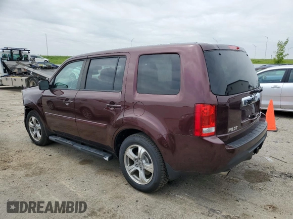 2013 Honda Pilot EX-L with VIN 5FNYF4H59DB049519, listed as a Copart auction lot 61036195 with 119,253 mi miles and Non repairable. Bid and sale history available at DreamBid. Image 2.